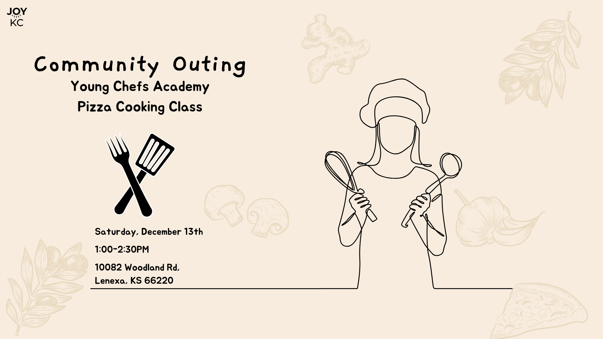Community Outing: Young Chefs Academy Pizza Cooking Class