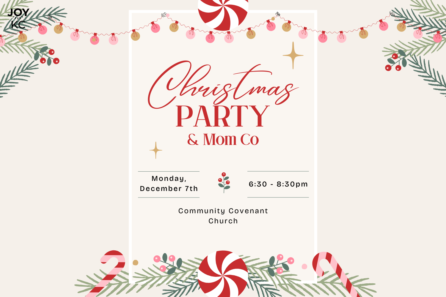 Christmas Party &amp; Mom Co