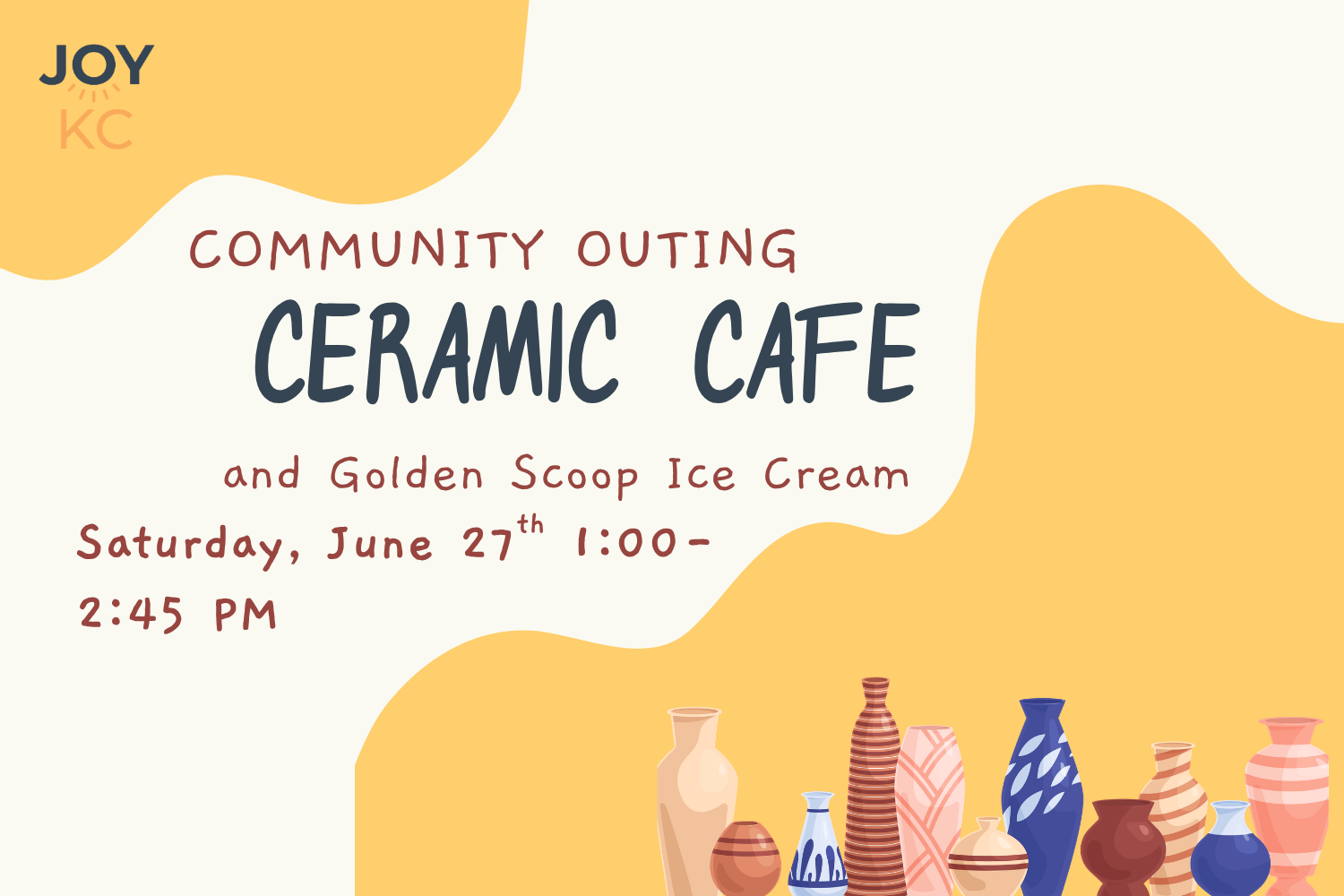 Community Outing: Ceramic Cafe 