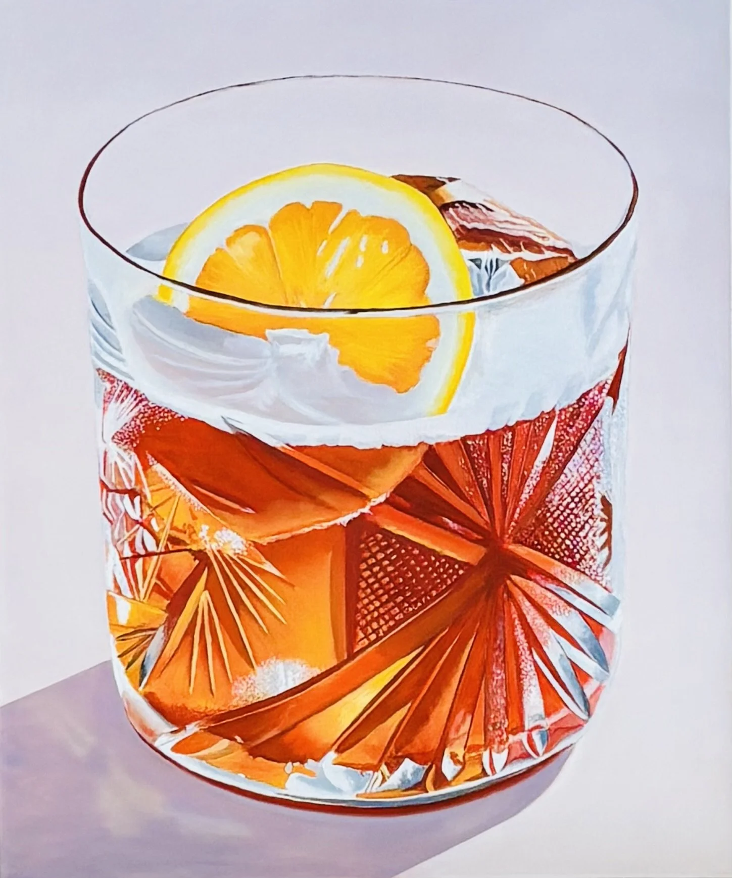 Bourbon Renewal.  This painting is in my studio in Indian Wells, California.  If you're in the neighbourhood let me know and we can enjoy one.