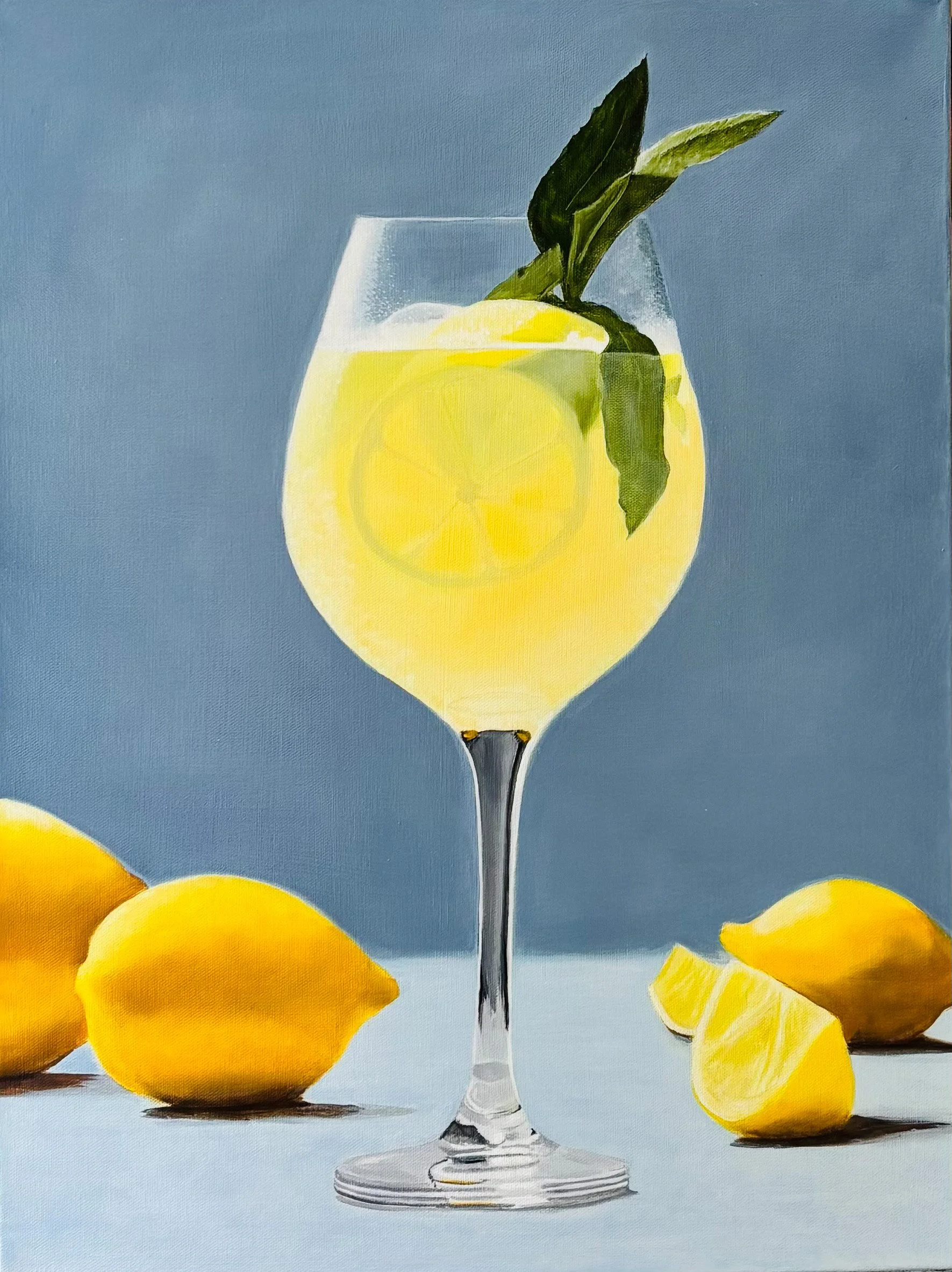 Limoncello, 18 x 24 oil on canvas