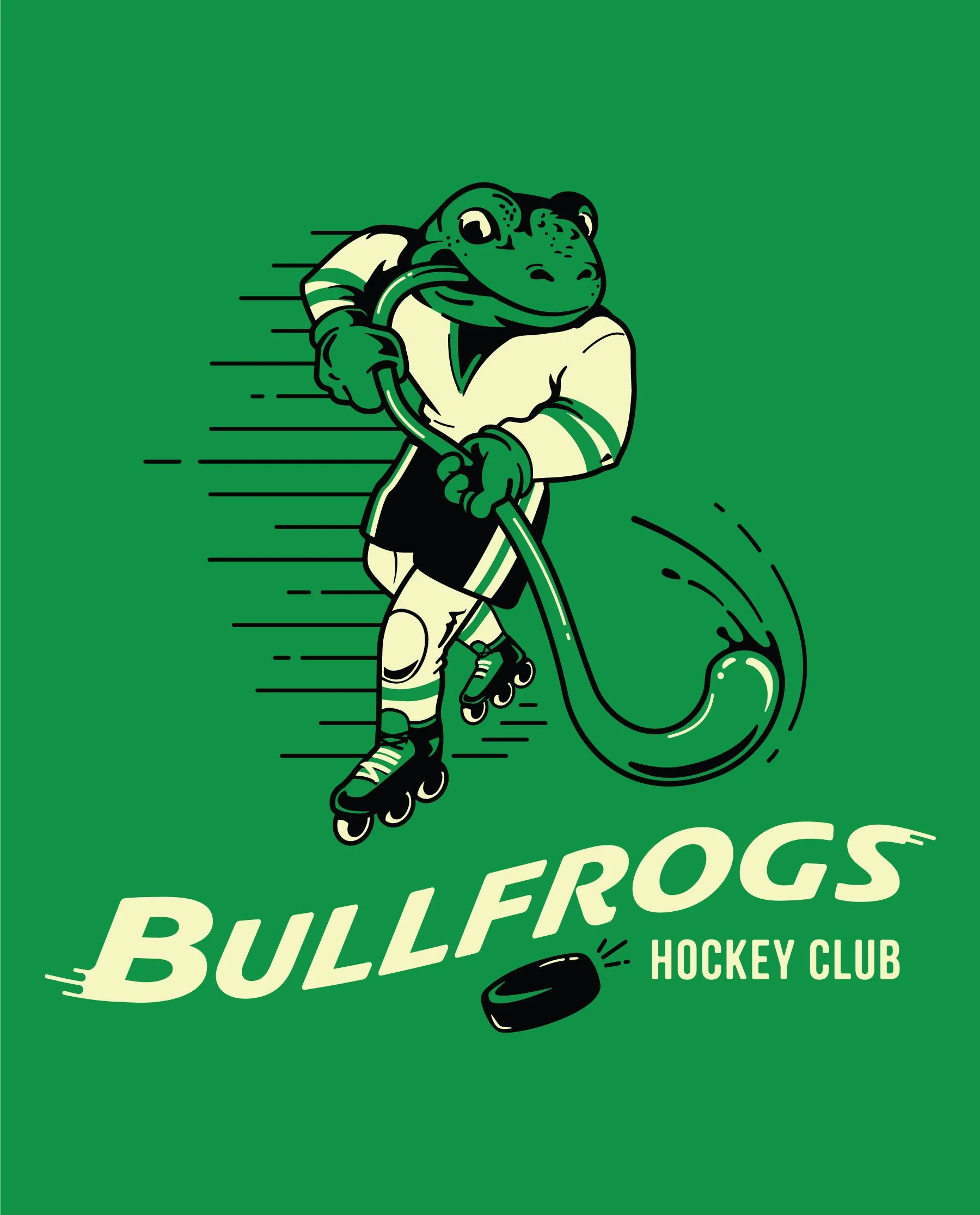 A fun side-project designing a local hockey team jersey. 