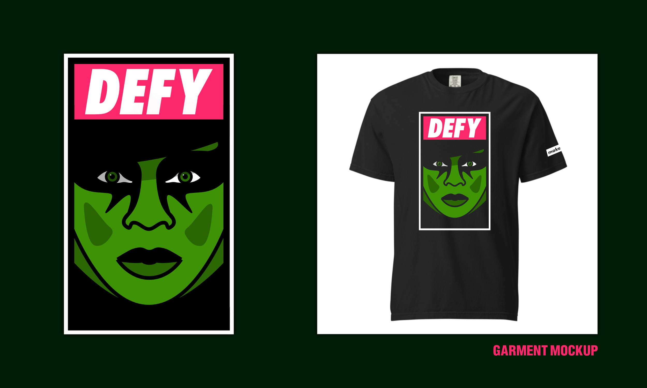 Defy Witch - Illustration & Garment Design