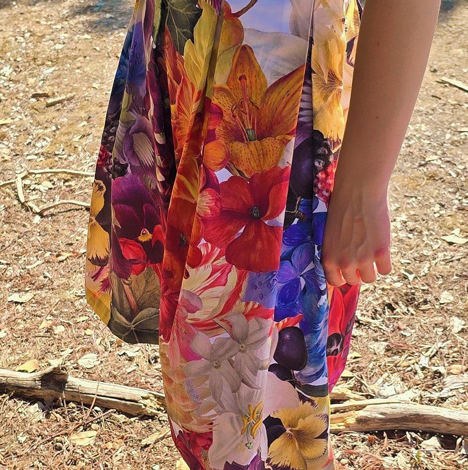 Big Beautiful and Bold. This mothers day, spoil Mum with the Bold Blooms Zero Waste skirt or maybe some Bold Blooms Briefs. Or, if your not sure, grab a gift voucher and let her choose for herself. 
You can find us @thelostwoodsmarket Saturday May 11