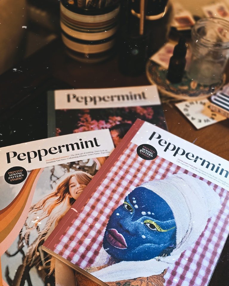 Look out for by Audrey and Grace in the winter issue of @peppermintmagazine which will be released tomorrow, May 14th. 
You will find us nestled amongst a collection of Australian businesses accredited by @ethicalclothingaustralia 
'Peppermint is an 