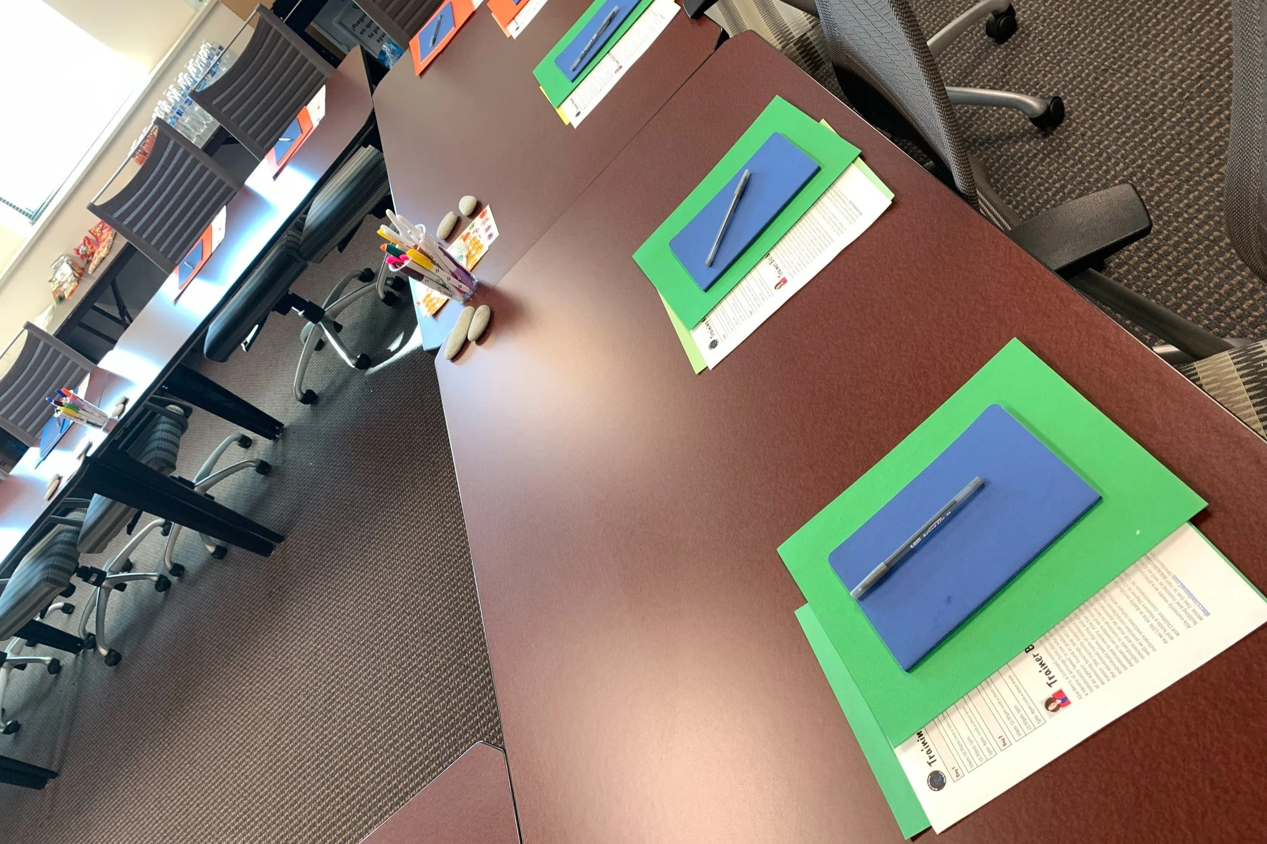 Training a CVI organization in Kansas City, MO on Trauma Informed Practices, the Emotional Roots of Violence and the Impact of Vicarious Trauma on practitioners