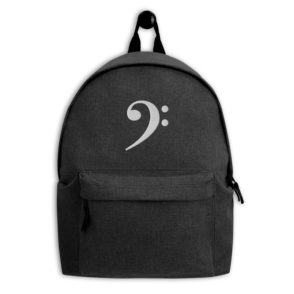Bass Clef Backpack — Earl Johnson • Solo Piano Music • Pianist and Composer