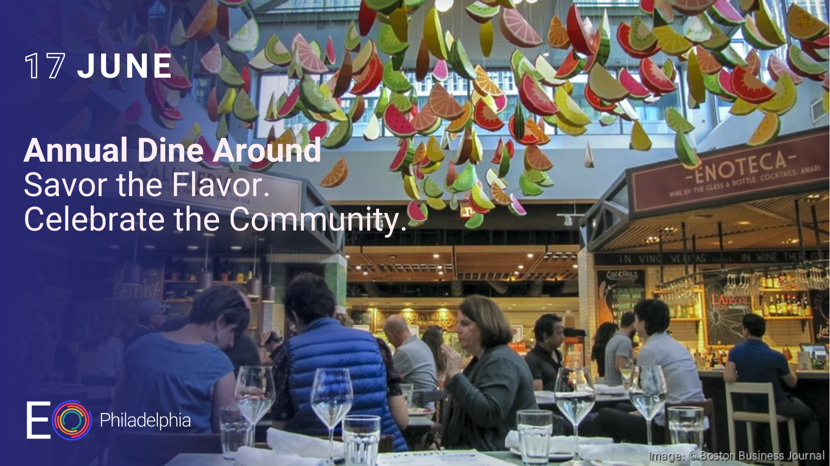Annual Dine Around: Savor the Flavor. Celebrate the Community.