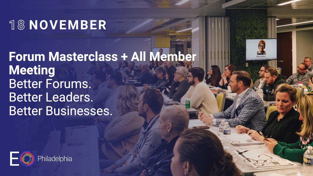 Forum Masterclass &amp; All Member Meeting