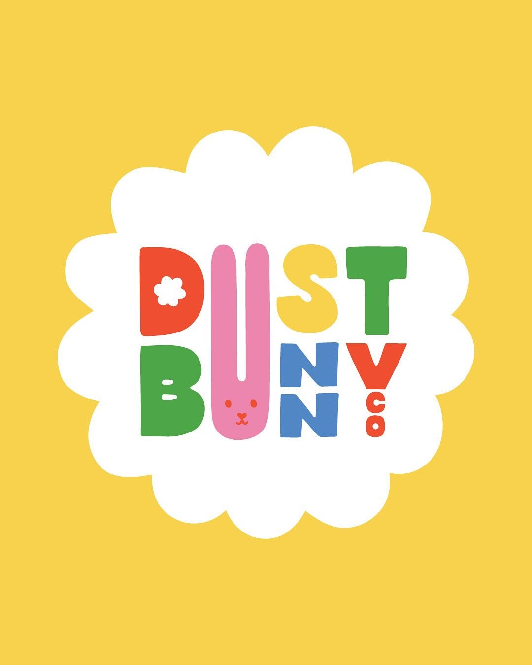 ✨New Logo Launch✨ I recently wrapped up this adorable, vibrant new branding for @dustbunnycollection, a size-inclusive vintage and secondhand clothing shop.

My goal was to create eye-catching and memorable branding that would stand out from the crow