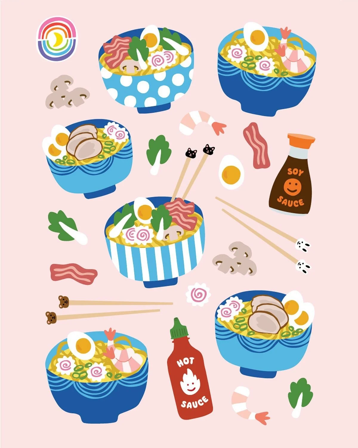 After a few days of cold, rainy weather I&rsquo;m officially declaring it soup season! Would love a hot, delicious bowl of ramen right about now🍜😌