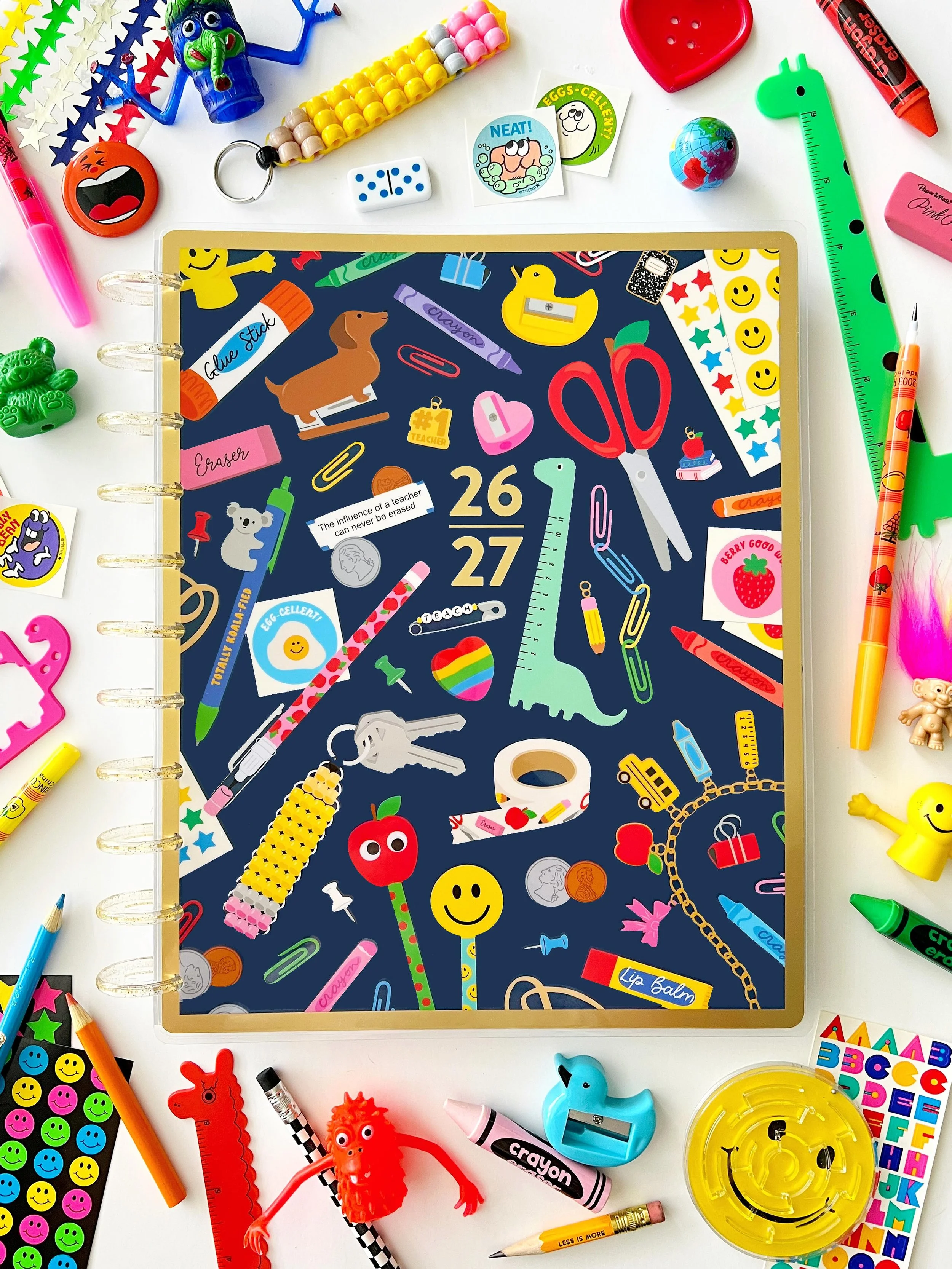 Have you seen my trinket-filled teacher planner collab with @the_happy_planner? This was as much fun to create as it is to look at 😁

Thanks to my awesome agent @wainsworldlicensing for making it happen!
