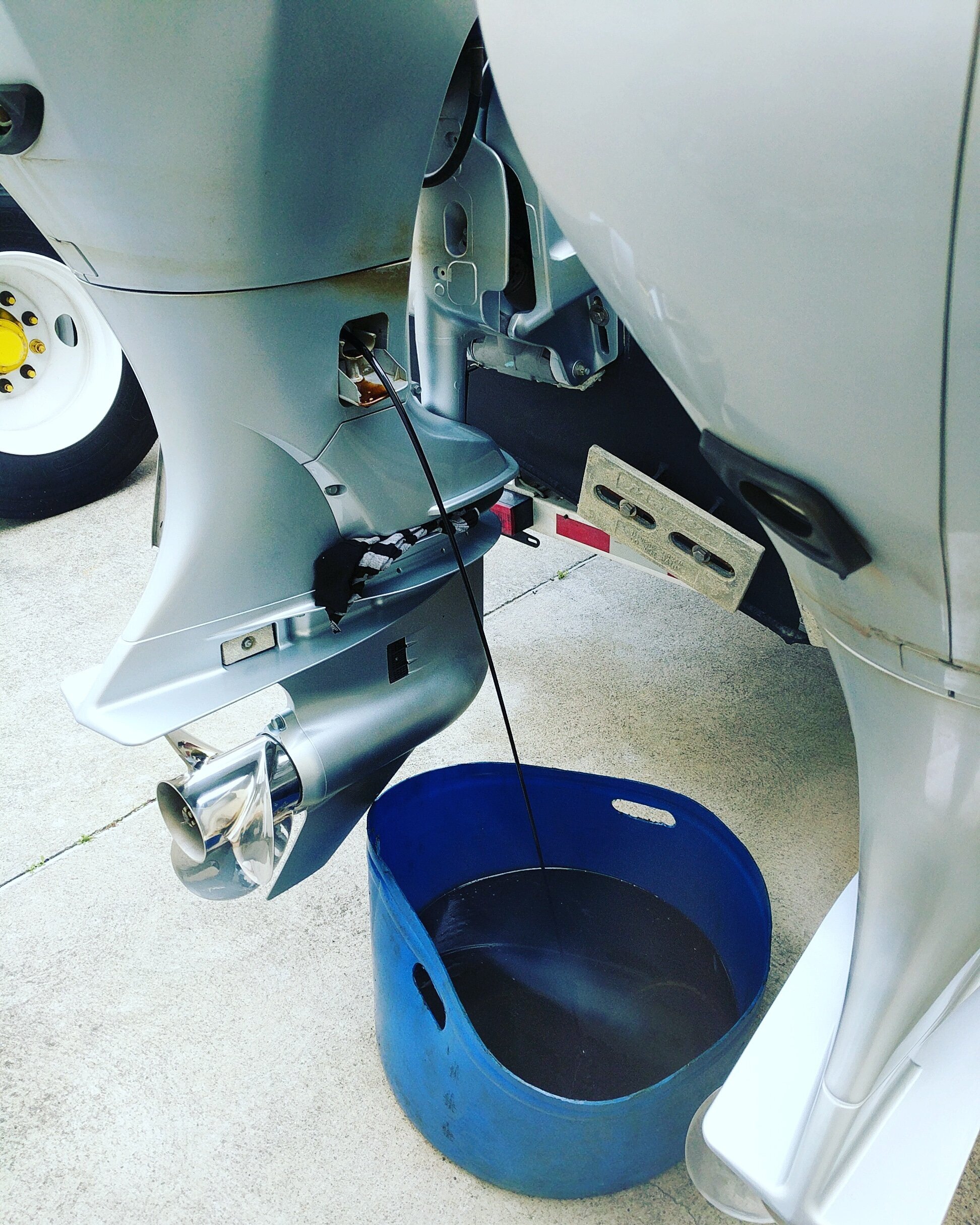 Oil change and maintenance