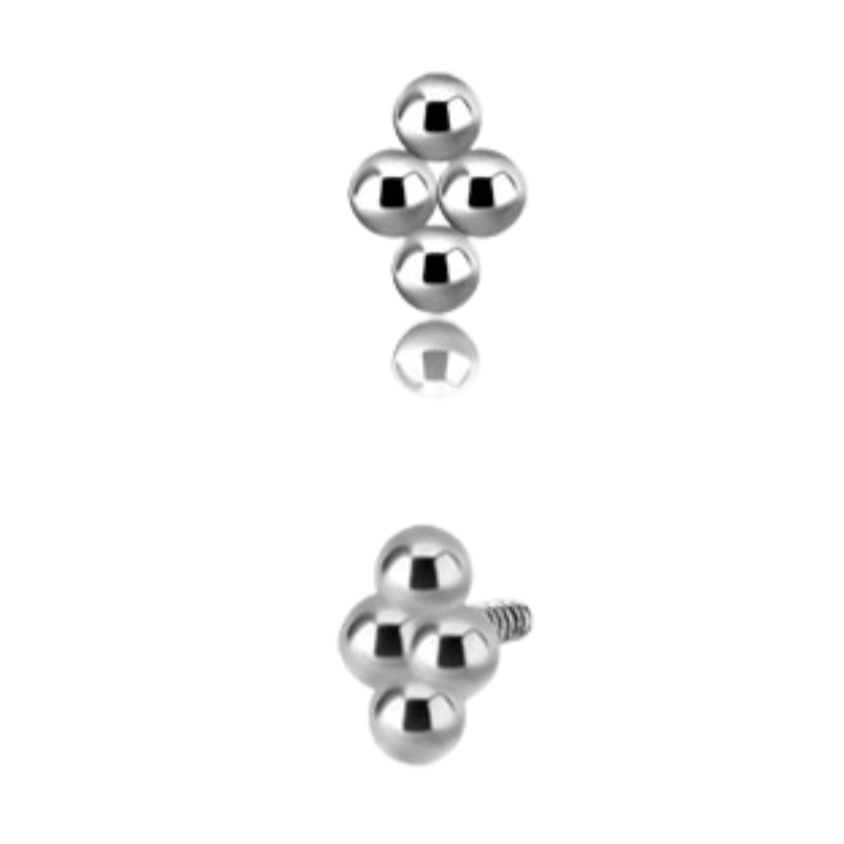 Diamond Ball White Gold