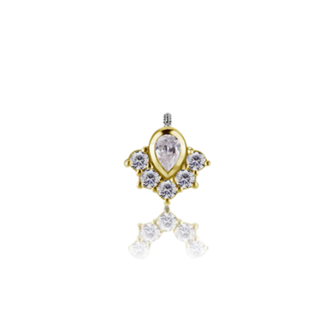 Vertical Helix Pear Crown