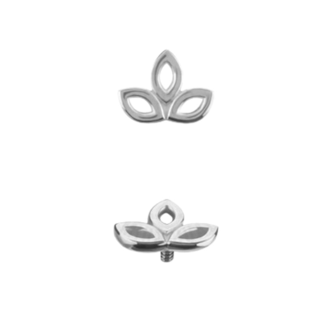 Open Triple Marquise White Gold
