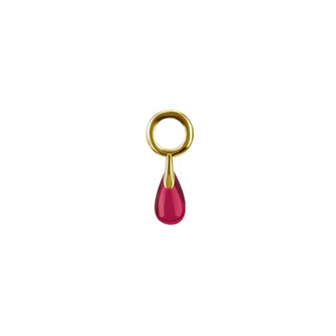 Drop Charm Lab Ruby