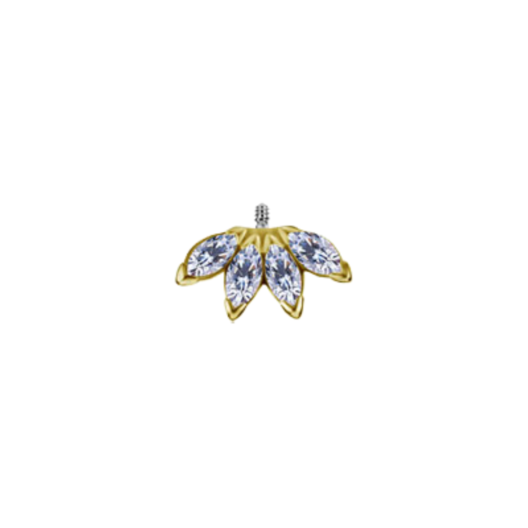 Vertical Helix Marquise Fan