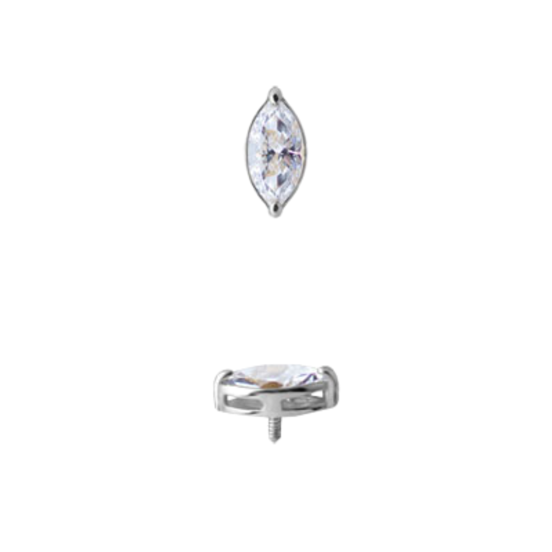 Marquise White Gold