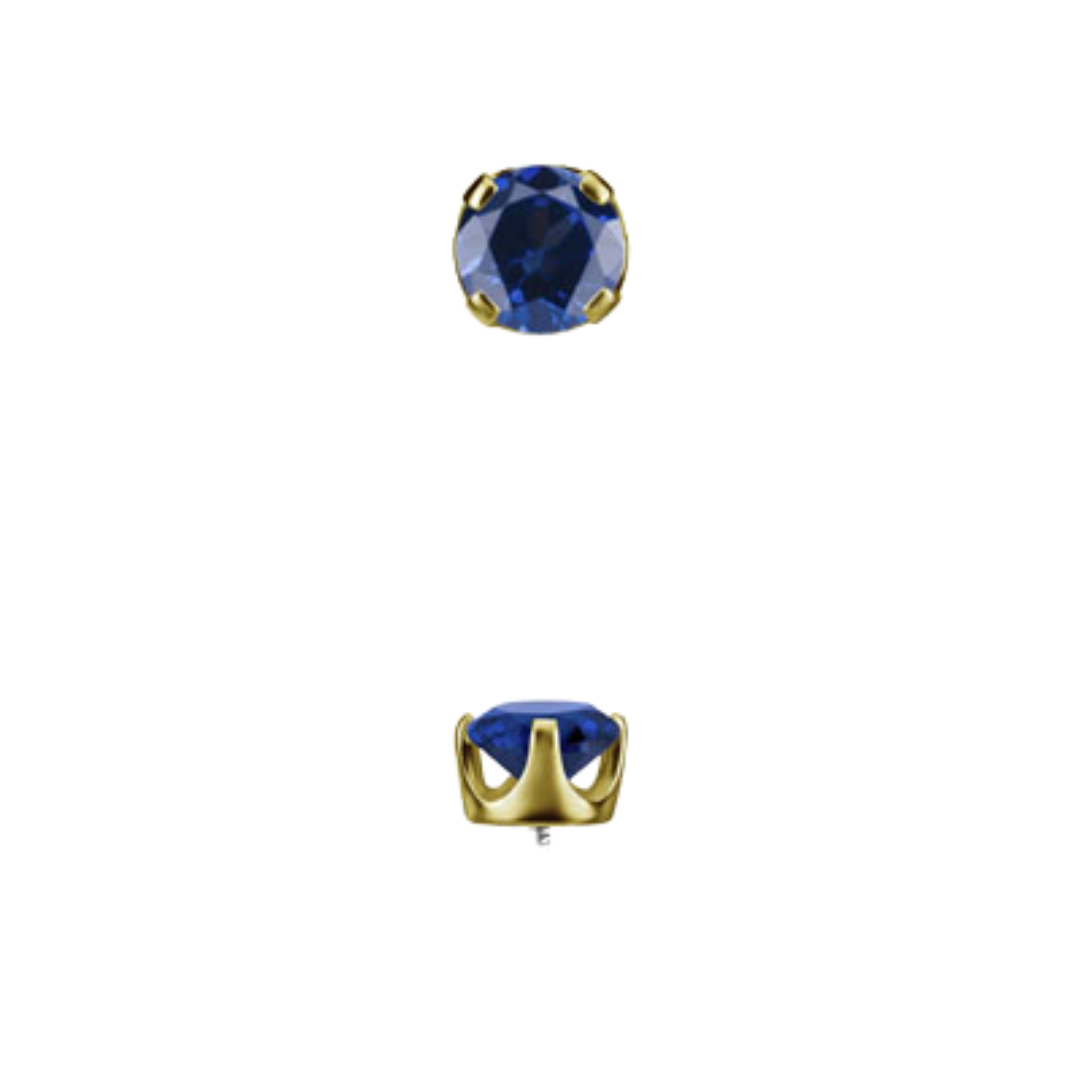 Prong Lab Blue Sapphire