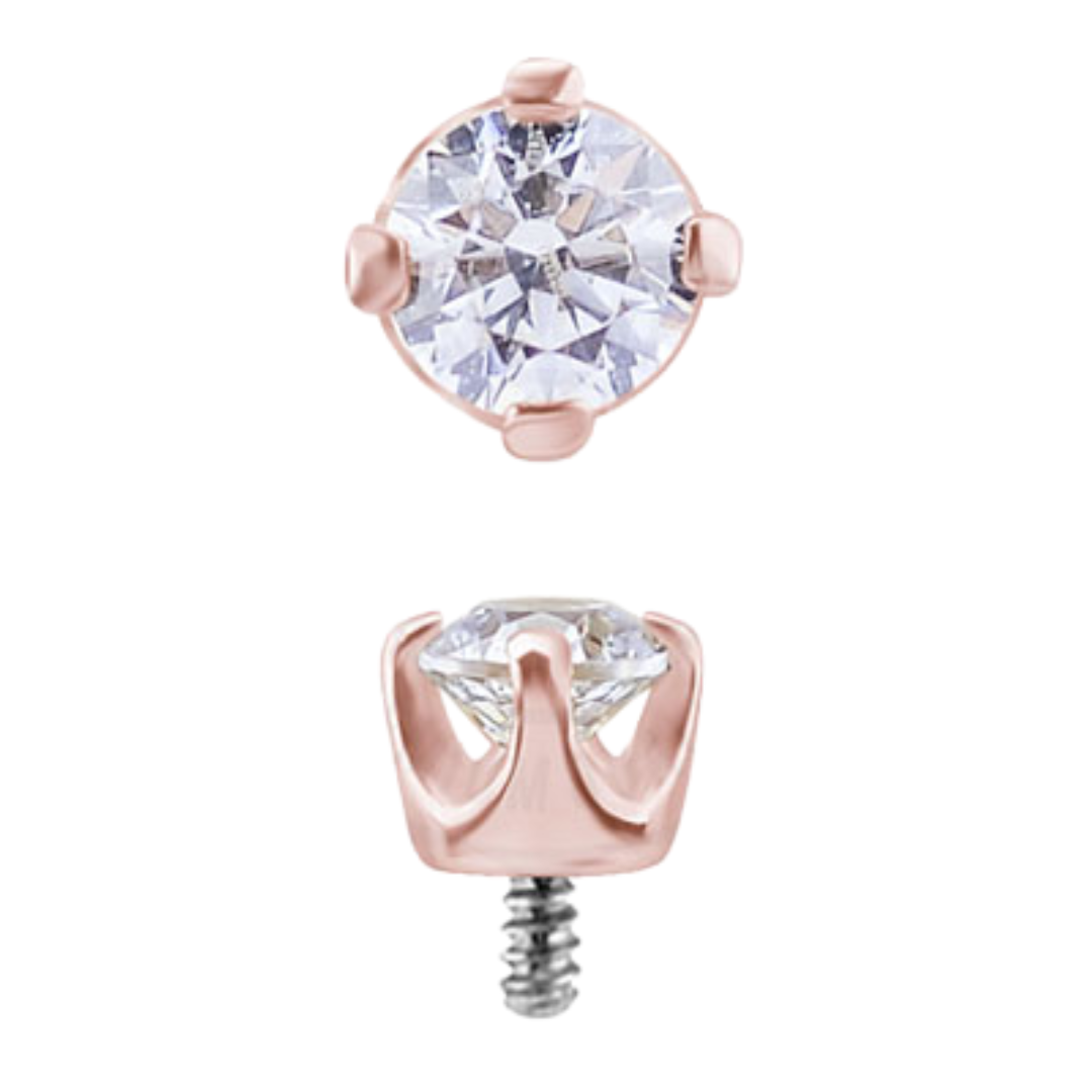 Prong Rose Gold