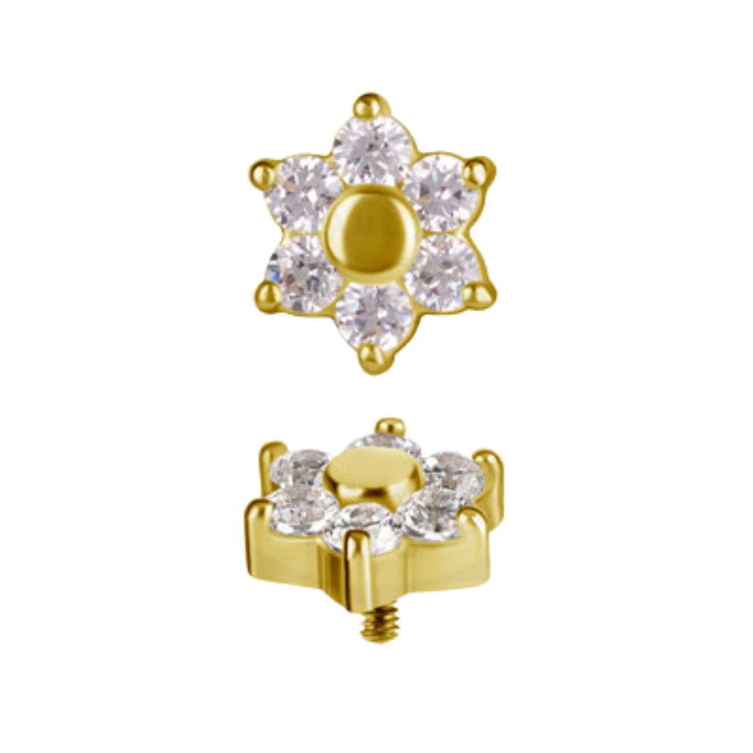 Flower Yellow Gold