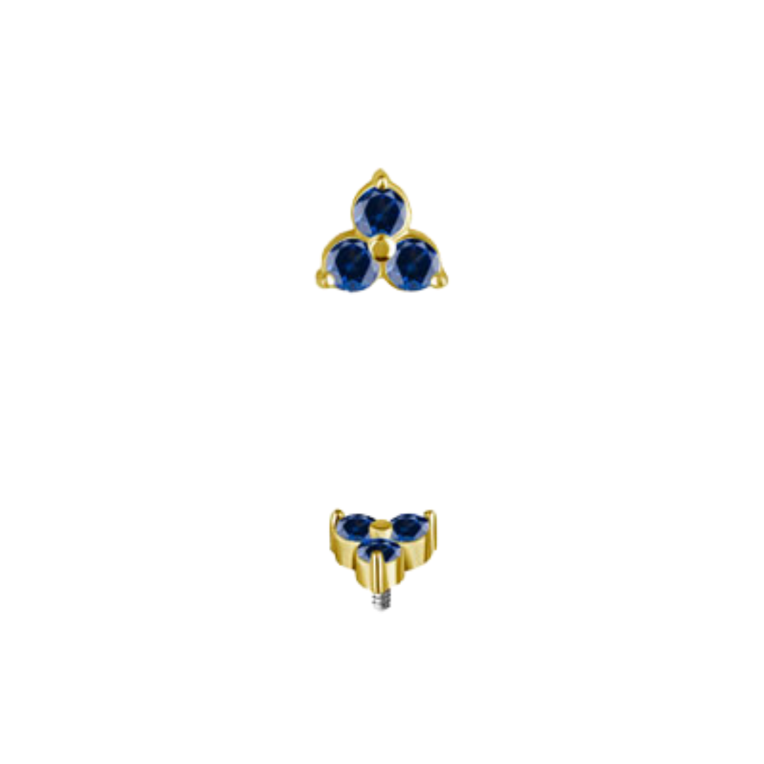 Trinity Lab Blue Sapphire