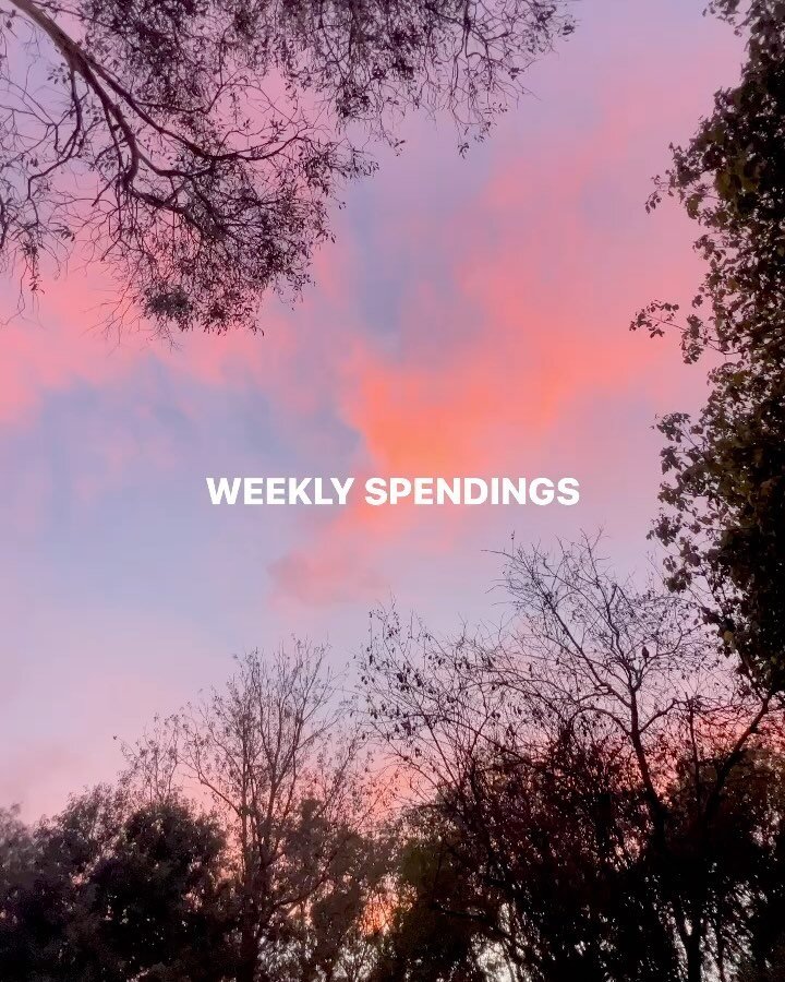 Lap of the map - weekly spendings tally 💸 

The weekly spendings tallies are back!!! Today marks one week of my big lap of the map (roadtrip around Australia) 🚙 

Keep an eye out each week for my completely transparent spendings report along with s