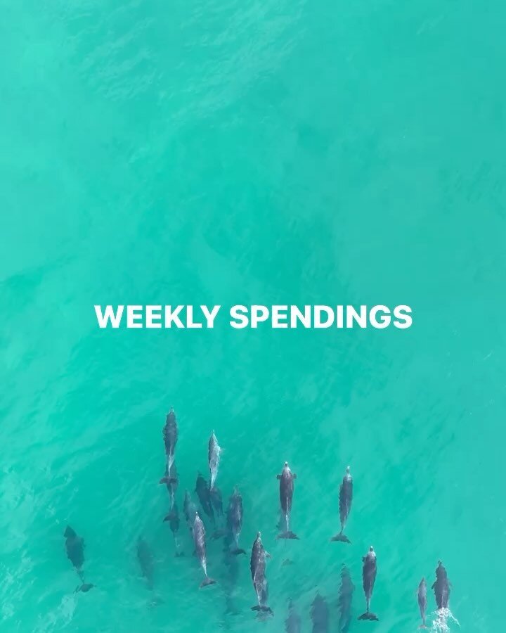 Lap of the map - weekly spendings tally 💸 

My first FULL week on the road without a little stint at the family property 🙌🏼 

Accommodation 🏡 
2 caravan park stays this week
= $80

Groceries 🍎 
= $80

Eating out🍴
Adding in this new category thi