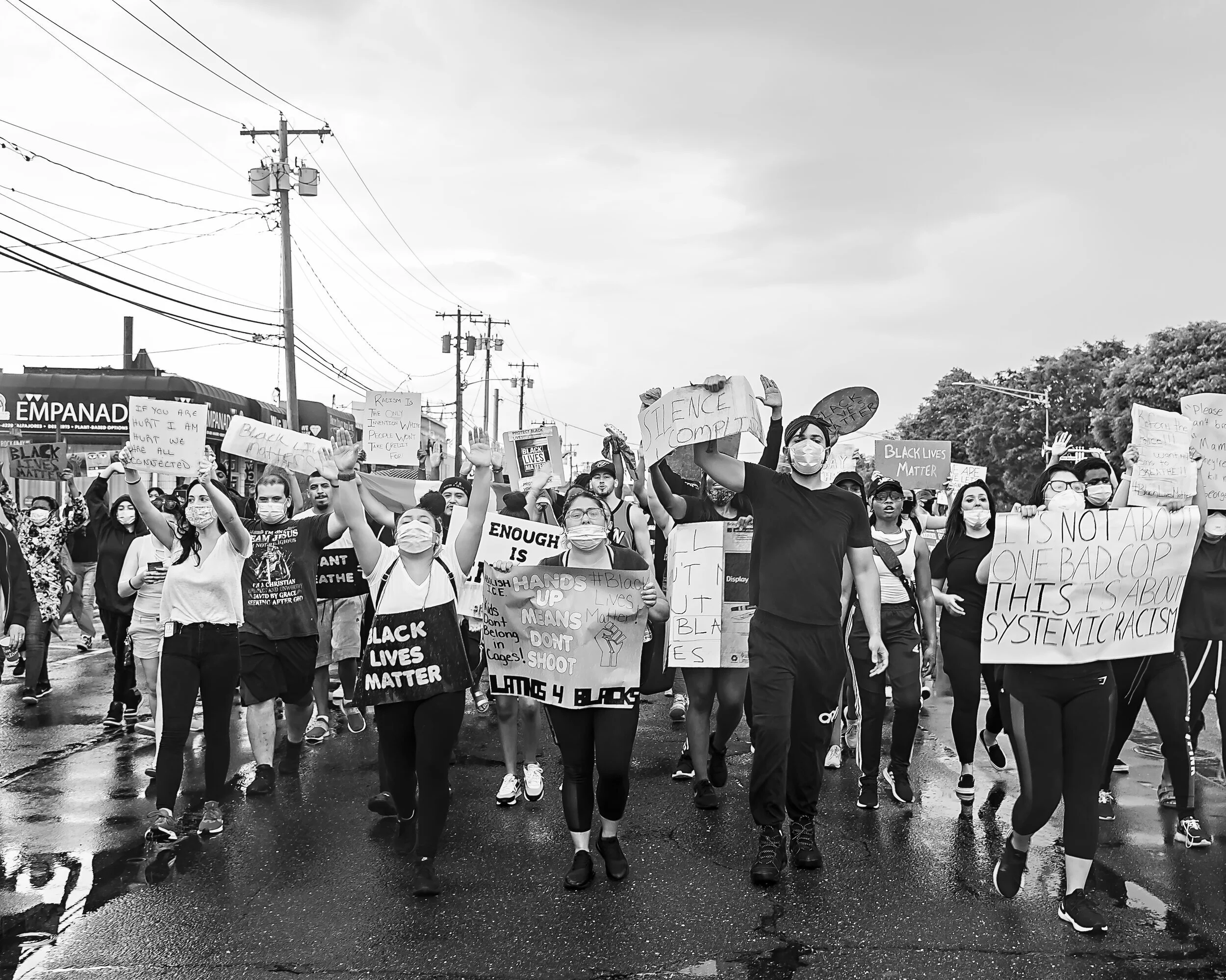 Fiona Lee, Hands Up Don't Shoot, 2020.
