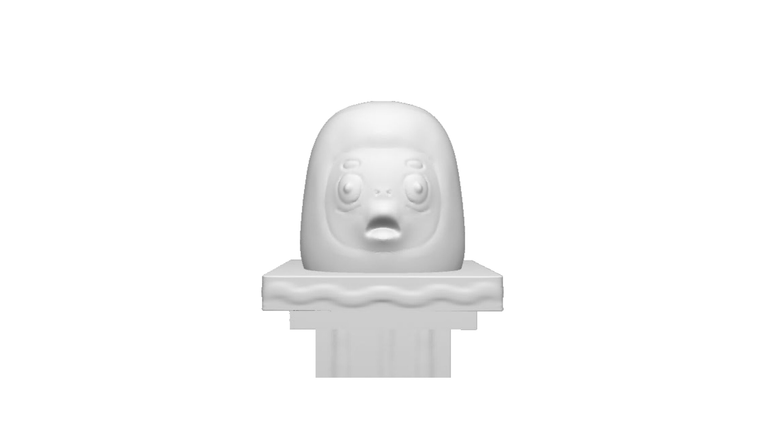 Daniel DeAmeller, "UH," Maya, 2020.