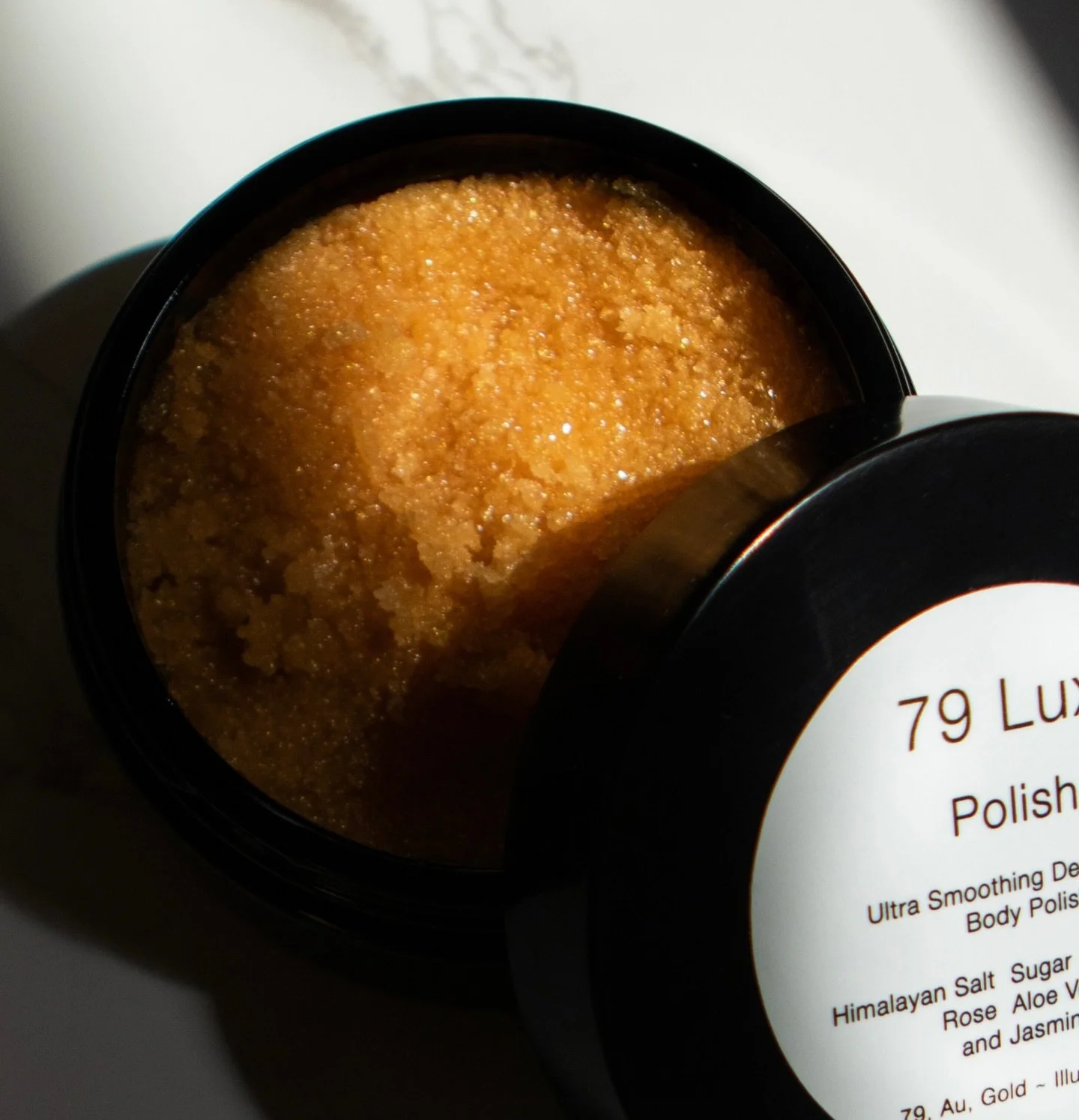 Polish - for ultra smooth skin that feels brand new.  #BodyPolish #79Luxe