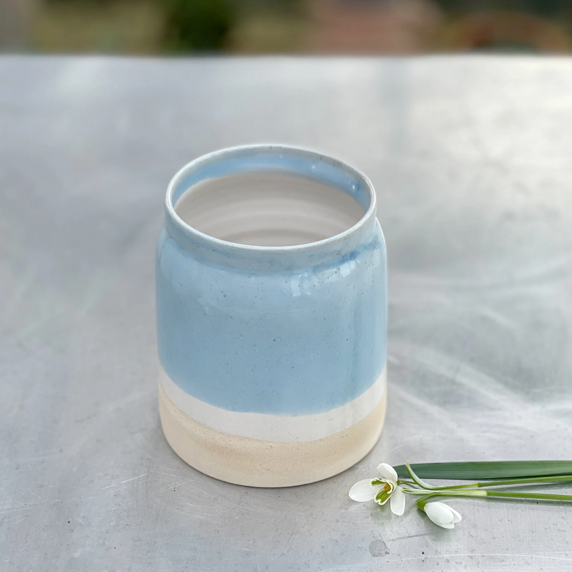 Treyarnon Blue Vase 'One Off' 1C