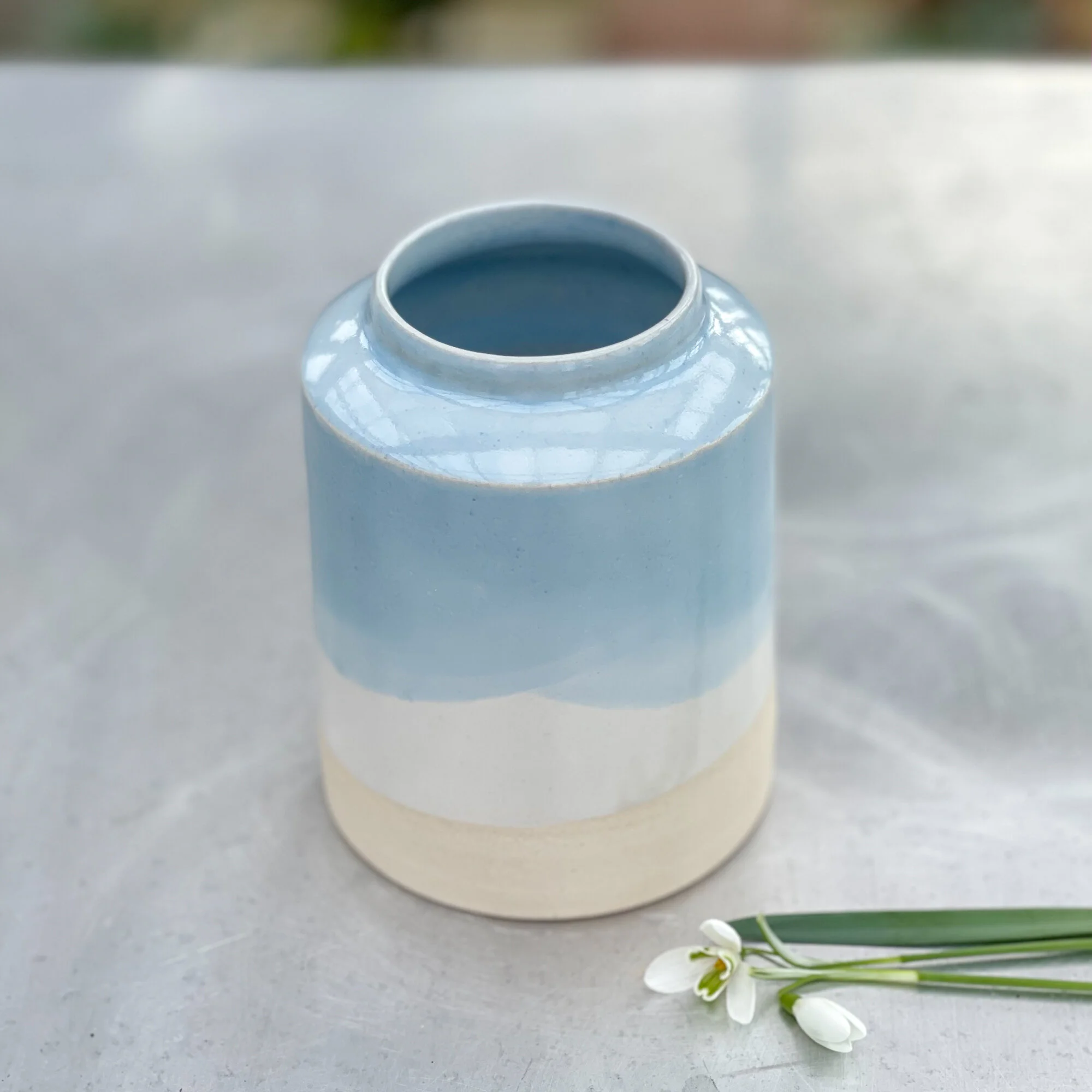 Treyarnon Blue Vase 'One Off' 2B
