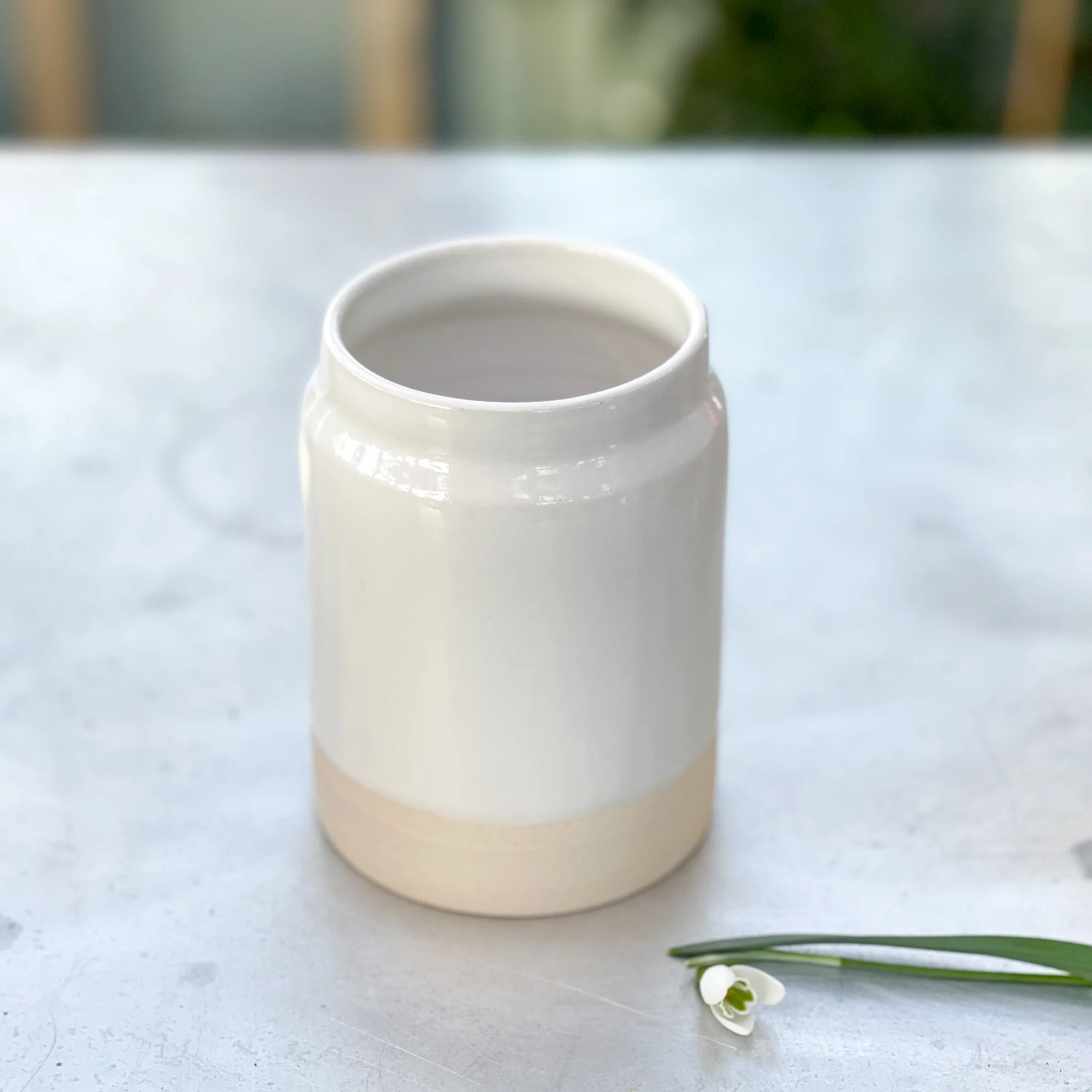Constantine White Vase 'One Off' 3I