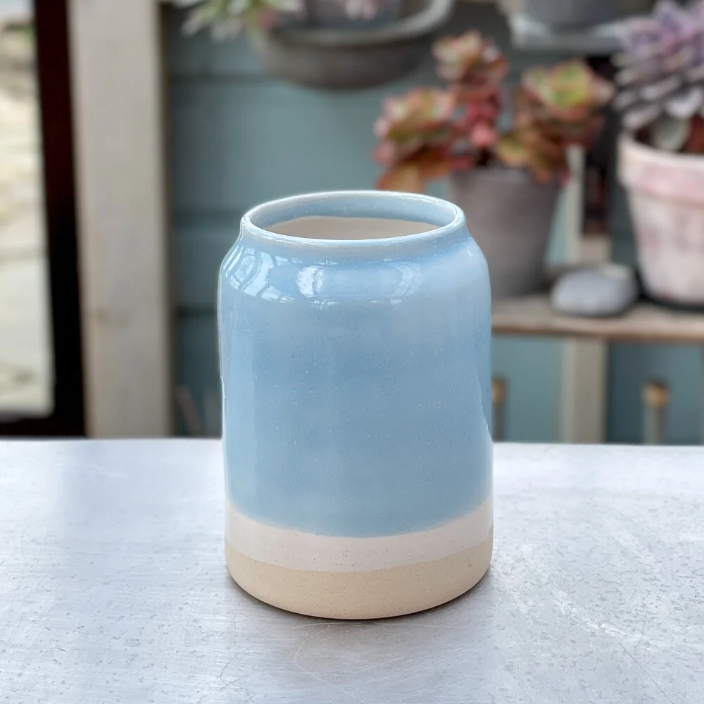 Treyarnon Blue Vase 'One Off' 1C