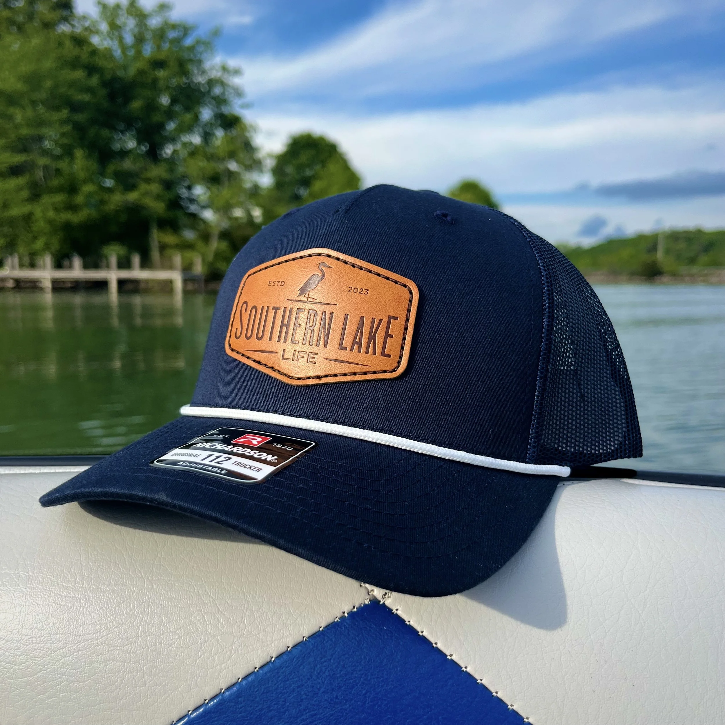 SouthernLakeLife_NavyPatchTruckerPatchHat.jpeg
