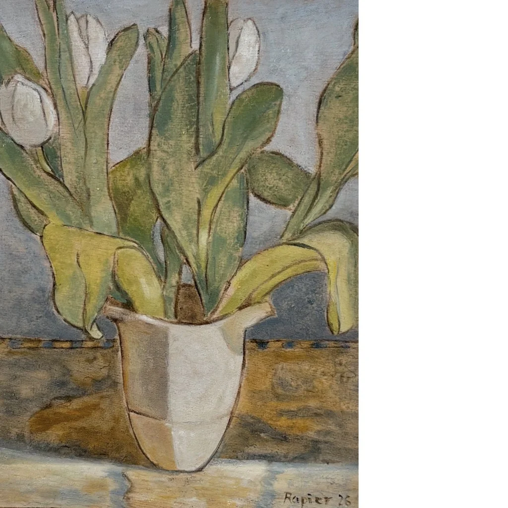 Tulips on the Toy Box