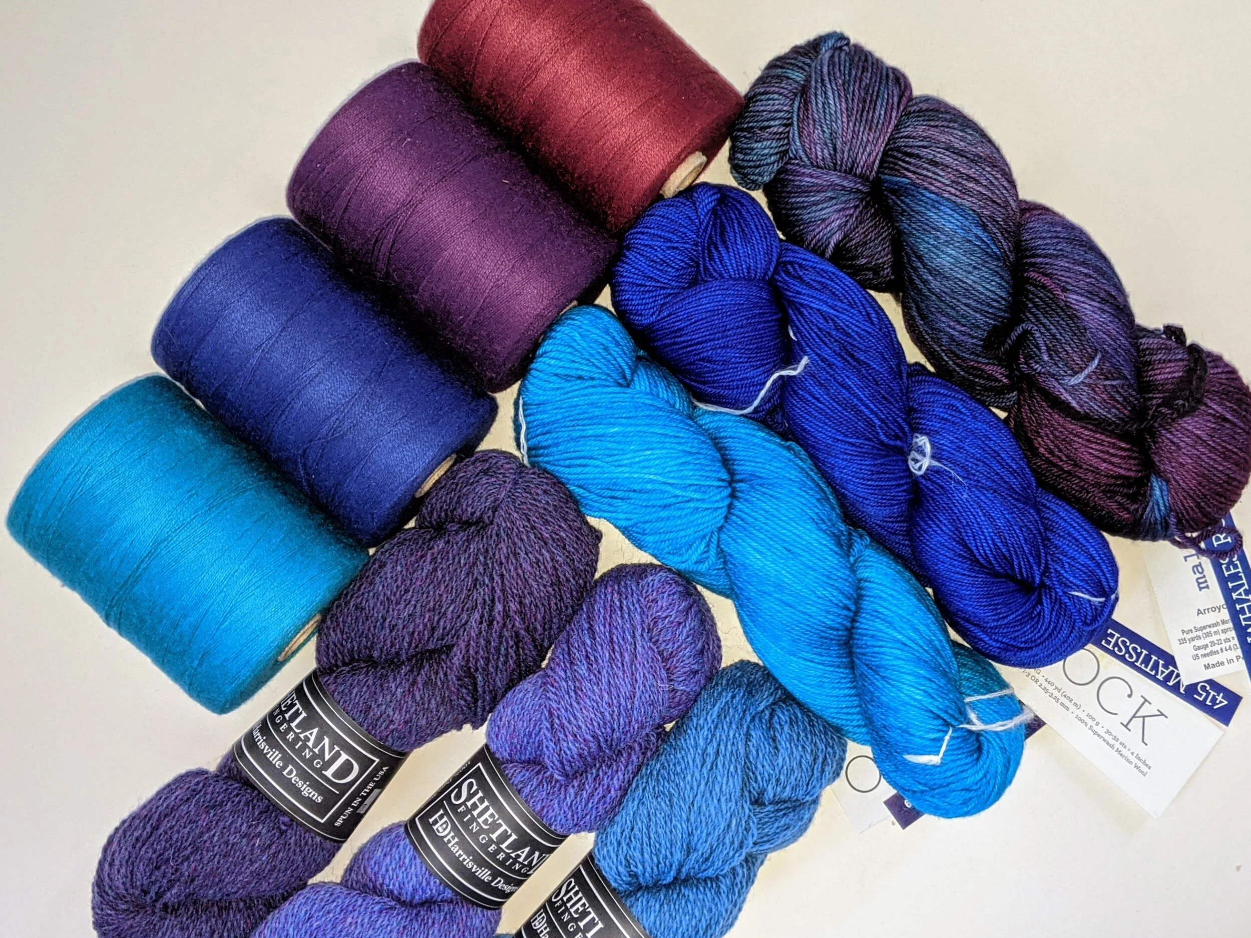 Weaving Yarns and Knitting Yarns