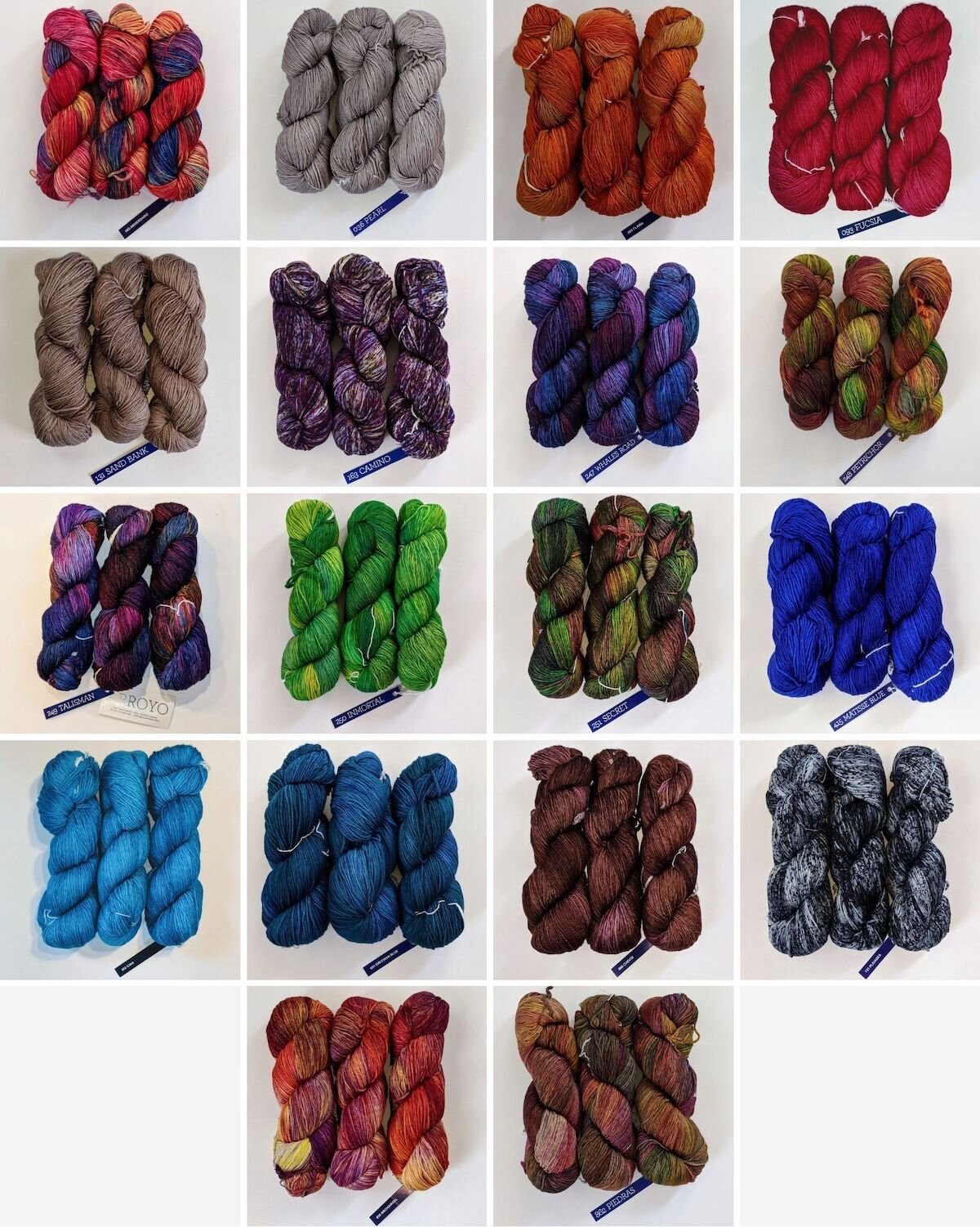 Malabrigo Yarn Colors | Vermont Weaving Supplies
