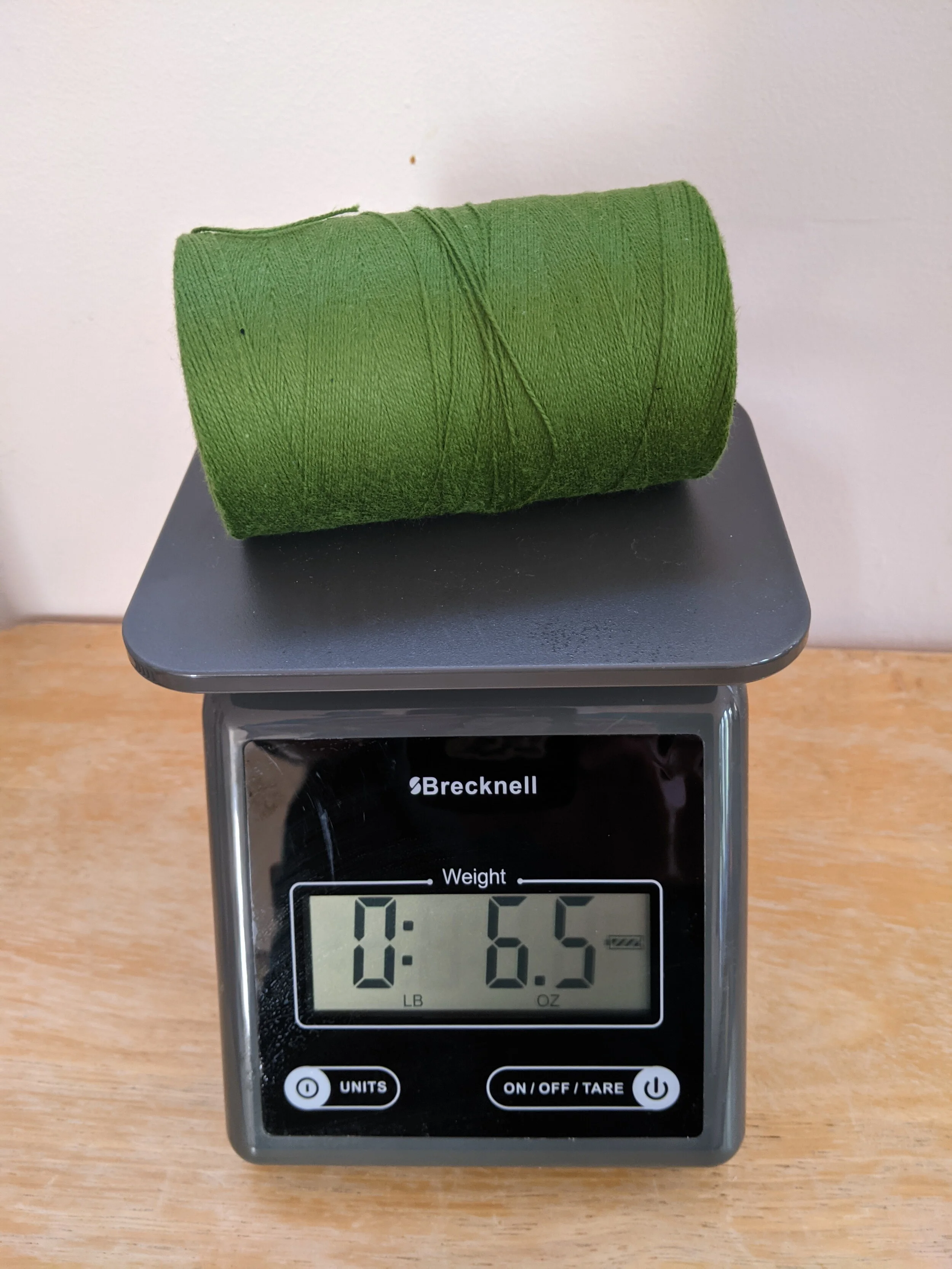 How Much Yarn is Left on My Tube of Brassard