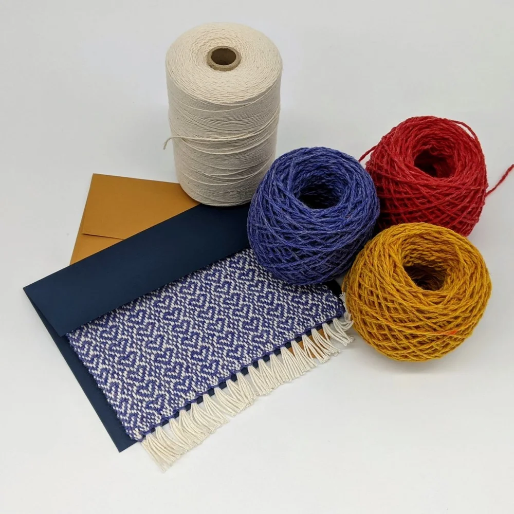Rigid Heddle Kit 5 Rep Weave Placemats & Runners Vermont Weaving