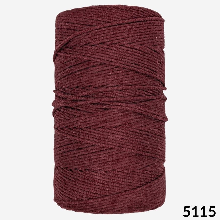 Brassard 16/8 Cotton: Rouge Vin #5115 | Vermont Weaving Supplies