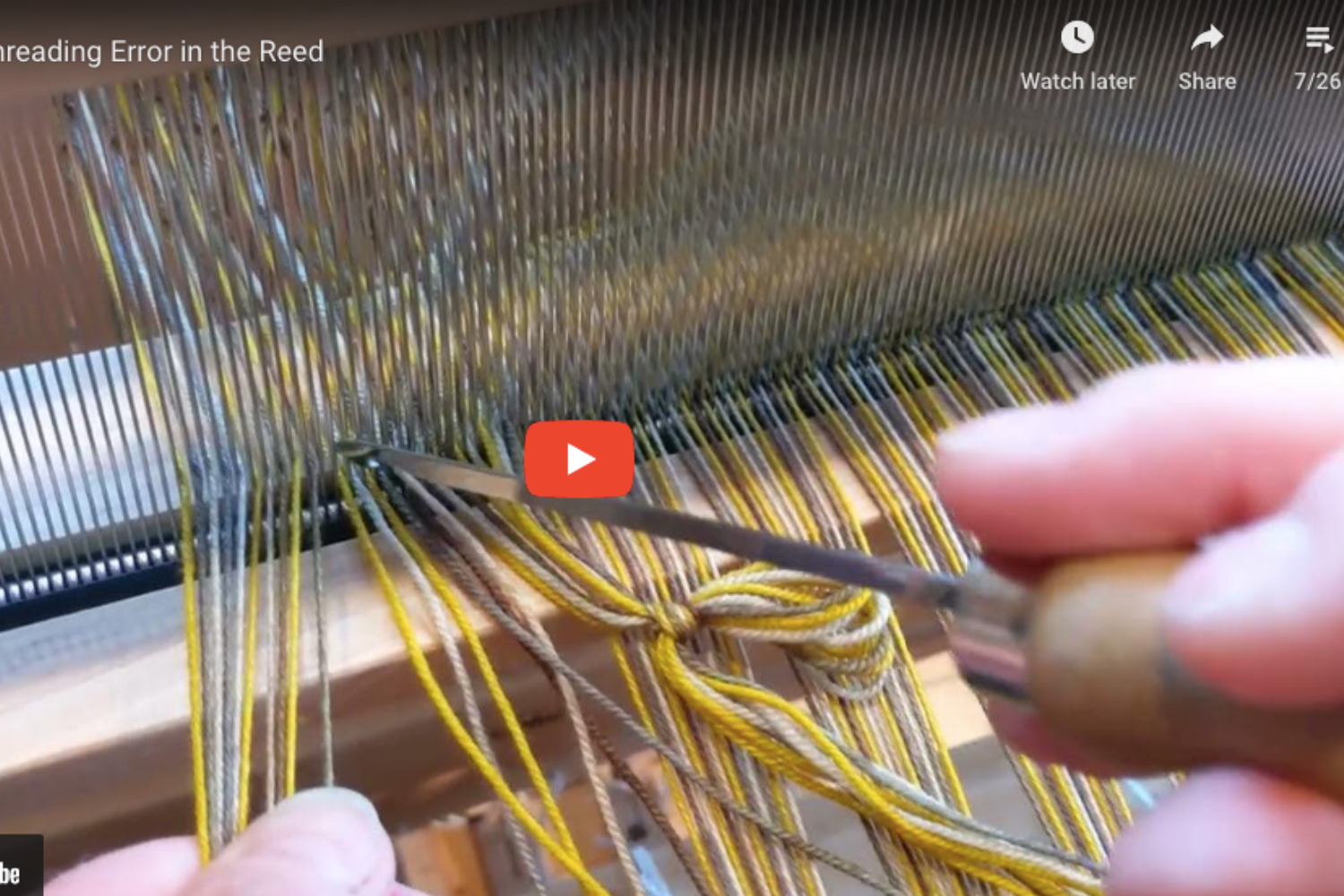 Fixing a Threading Error in the Reed