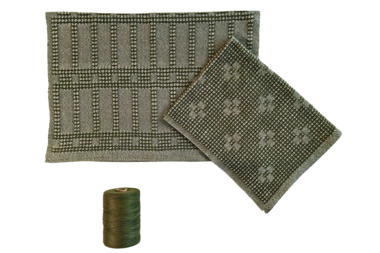 Weft Color Olive #1244
