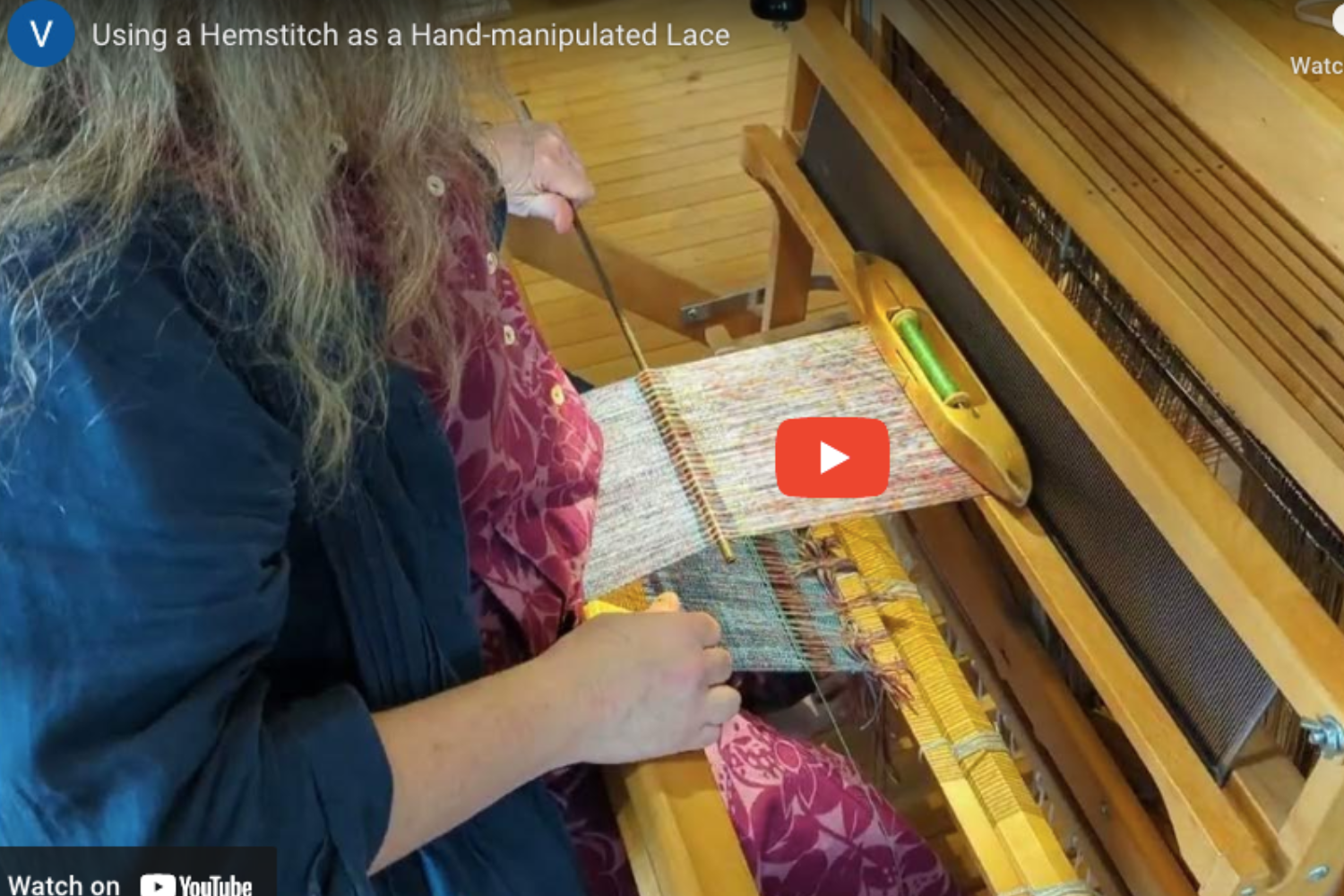 Using a Hemstitch as Hand Manipulated Laced