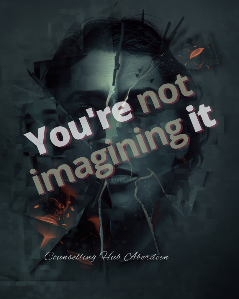 the act of manipulating someone into doubting their own sanity or perception