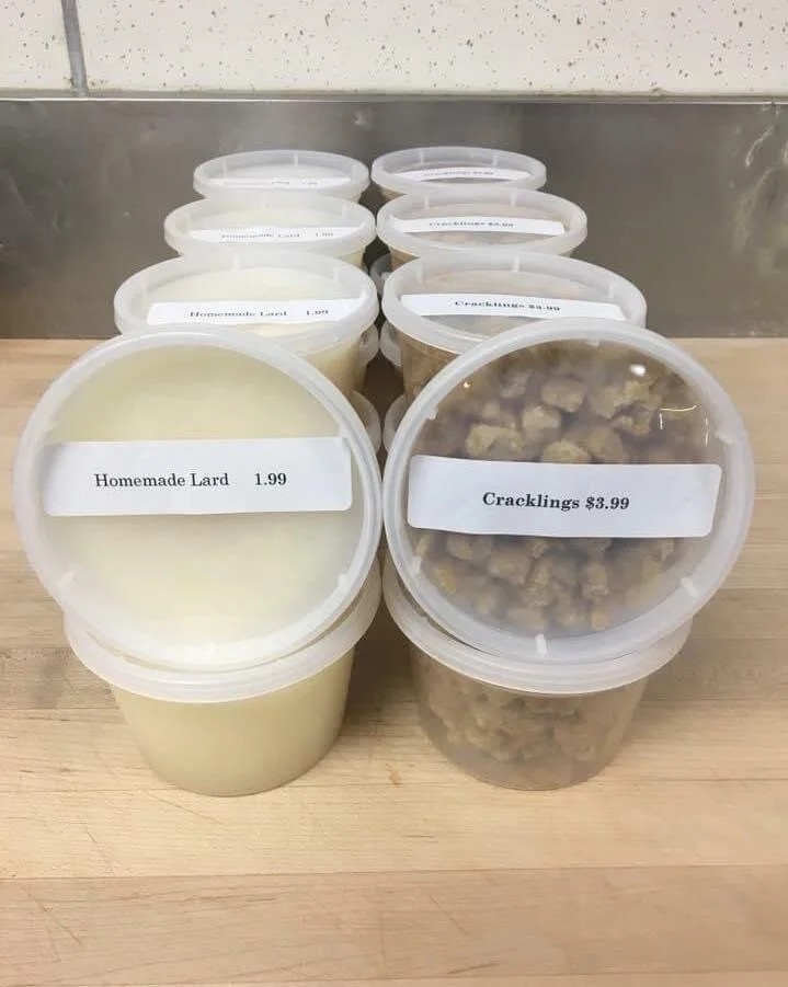 Homemade Cracklings &amp; Lard