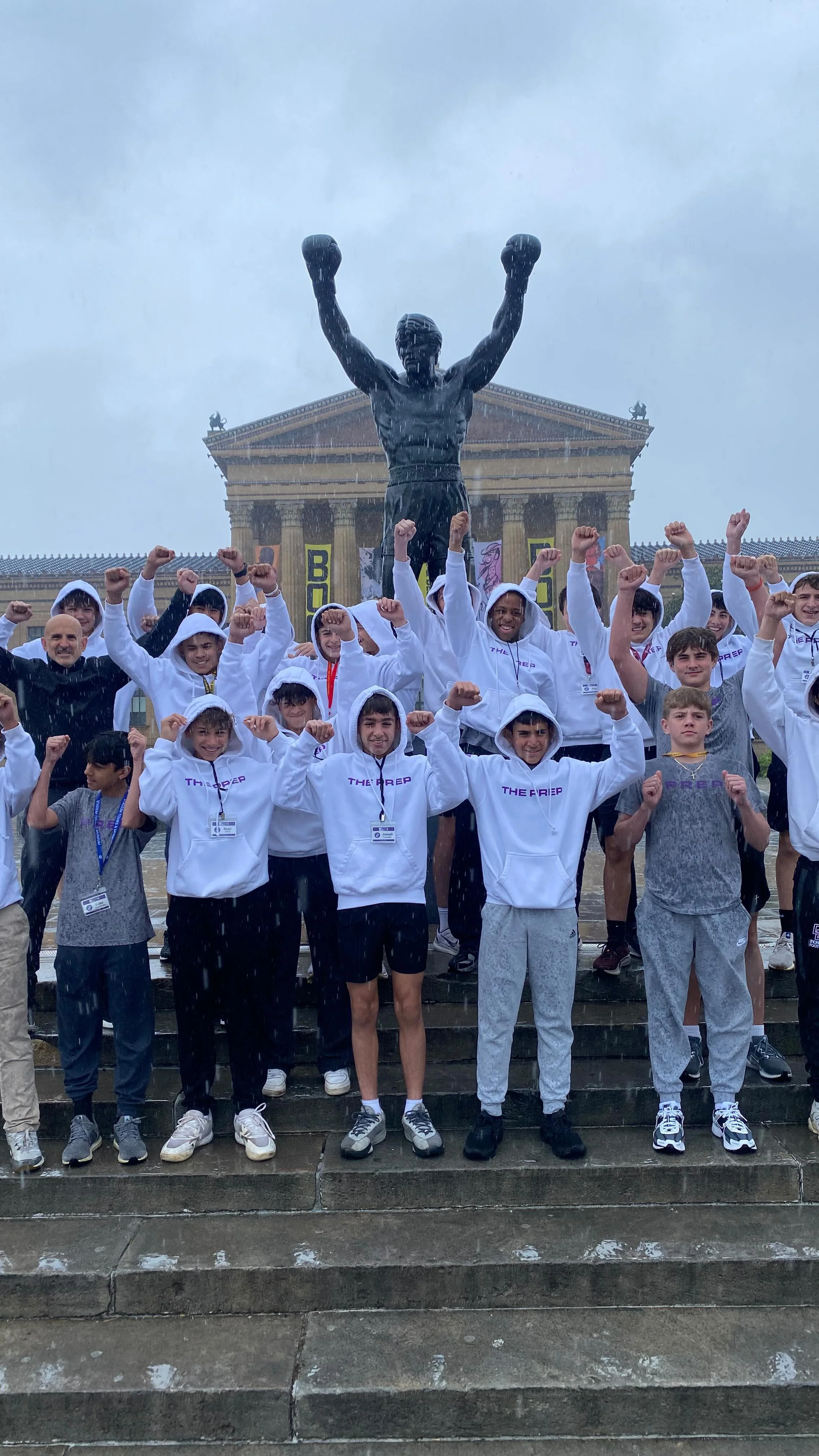 Road Trip to Philly to run the steps, tour the Mint, visit a museum, and take in a ball game. Making memories in our Prep Year ! #wherescholarathletesaremade #growth #pathlesstraveled #personaldevelopment #prepforlife #prepwithus #studentathlete #exp