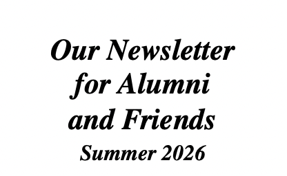 2026 Newsletter!